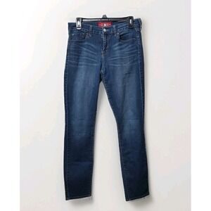 Lucky Brand Sofia Mid Rise Skinny Stretch Blue Jeans Womens Size 8/29 Fits 30x30